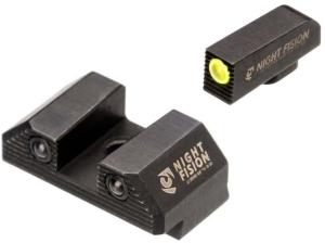 Night Fision Glock 17,19,22,23,34,40,45,47 Optics Ready Stealth Night Sight Set