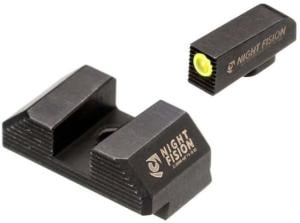 Night Fision Glock 17,19,22,23,34,40,45,47Optics Ready Stealth Night Sight Set