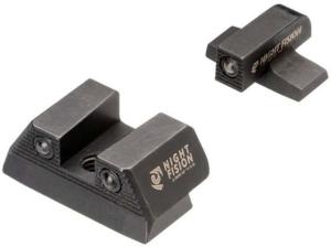 Night Fision Sig Sauer P320 Night Sight Set, Black Front