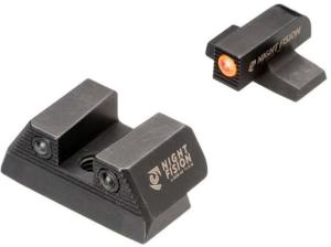 Night Fision Sig Sauer P320 Night Sight Set, Orange Front