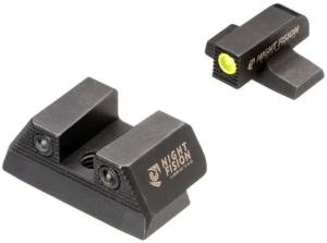 Night Fision Sig Sauer P320 Night Sight Set, Yellow Front