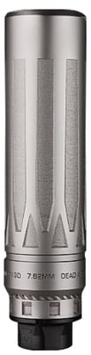 DEAD AIR NOMAD TI XC 7.62MM XENO SILVER 7"/9.7OZ NOMADTIXCXENOSIL