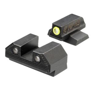 Night Fision Canik MC9 / 507k / EPS Stealth Night Sight Set, Yellow / Black