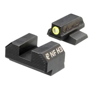 Night Fision Canik MC9 / 507k / EPS Stealth Night Sight Set, Yellow / Blank
