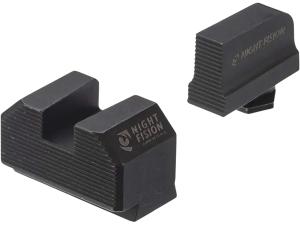 Night Fision Glock 17,19,45 Optic Height Stealth Sight Set