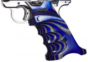 Volquartsen Firearms Ruger Mark IV Laminated Grips, Blue
