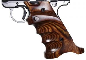 Volquartsen Firearms Ruger Mark IV Laminated Grips, Brown