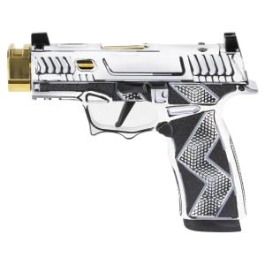 Shark Coast Tactical Sig Sauer P365X Komodo Anime White/Gold 9mm 300-252-0409-11