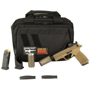Sig Sauer P365 XMacro Hush Puppy FDE 9mm 365XCA-9-BXR3-SKP-FDE-SCT