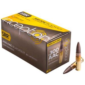 Inceptor Sport Utility Ammo 300 Aac Blackout 88gr Frangible - 300 Aac Blackout 88gr Frangible Srr 50/Box
