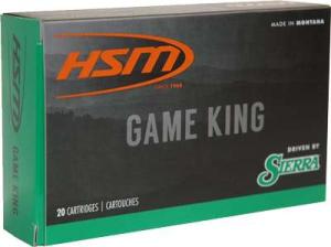 HSM AMMO .300 WBY MAG 180GR. SBT SIERRA GAME KING 20-PACK 