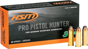 HSM Pro Pistol Hunter Handgun Ammunition 