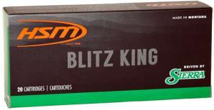 HSM AMMO .221 REM FIREBALL 55GR. SIERRA BLITZ KING 20-PK