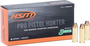 HSM HSM AMMO PRO PISTOL .454 CASULL 300GR SIERRA JSP 20-PK 