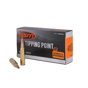 HSM Tipping Point 7mm-08 Remington 162 Grain SST Centerfire Rifle Ammo 7MM08-12-N