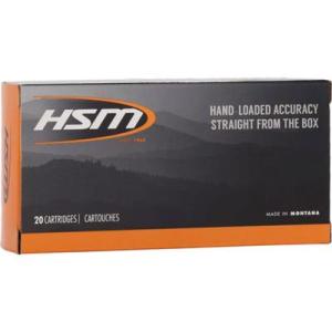 HSM Ammunition .308 / 7.62 NATO Ammo .308 Winchester 165 Grain Jacketed Soft Point 20 Rounds 810742028794