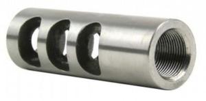 Tacfire .223/.556 1/2inX28 Thread Full Size Muzzle Brake w/Crush Washer, Stainless Steel MZ1003SS 811261021150