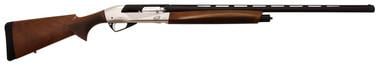 Carlyle 28" Shotgun Semi Auto Silver Walnut Stock