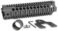Midwest Industries 9.25" Quad Rail Combat T-Series Free Float Handguard, Black Anodized MICRT925