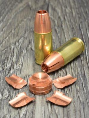 Cutting Edge Bullets PHD Ammunition 9mm Luger 90 Grain HG Raptor Hollow Point Copper Lead-Free Box of 20