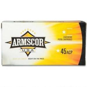 Armscor 45acp 230gr Jhp 20 Rounds