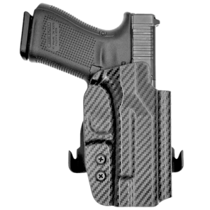 Rounded Glock 19/19X/23/32/45 OWB Paddle Holster