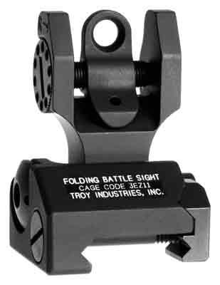 Troy Folding Rear Battle Sight Black