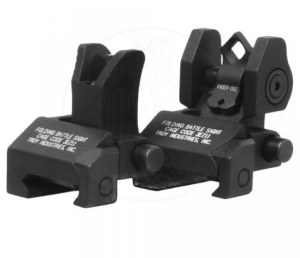 Troy Battle Sight MCRO Front/Rear DIOPT Black