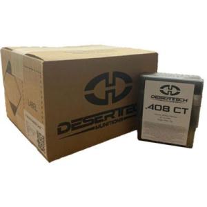 Desert Tech Premium Match.408 Cheyenne Tactical 400 grain Open Tip Match Brass Cased Centerfire Rifle Ammo 100 Rounds DTM-408400-CS. This 400 grain Premium Match grade ammunition is loaded with a 1-1/4 ogive true double-pointed bullet that provides.