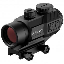 Athlon Midas TSP3 1-3x Prism Red Dot Sight, Red/Green Illuminated Reticle.