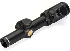 Athlon Optics Talos BTR Gen II 1-4x24mm ATMR7 Rifle Scope, 30mm Tube, Second Focal Plane, IR MIL Reticle, Black, 215027