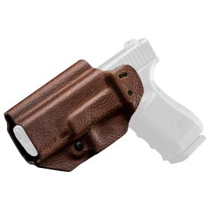 Mission First Tactical Glock 19/19x/23/44/45 Hybrid IWB/OWB Holster H3-GL-1-BR1