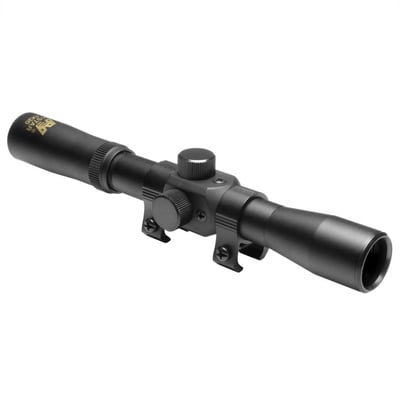 NcSTAR Compact Rifle Scope 4x20.22 & Air Gun Scope / Blue / Ring