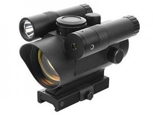 NcSTAR VISM Green Laser & LED Flashlight Combo Sight with Quick Release Mount