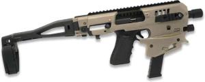 CAA MCK Gen 2 Glock 17/19/19X/22/23/25/31/32/45 Micro Conversion Kit, Tan/FDE