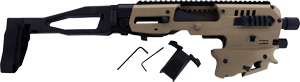 CAA Micro Glock 29 / 30 Conversion Kit Pistol Brace Tan