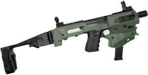 CAA Glock 17/19/19X/22/23/31/32/G45 Gen 3 Micro Conversion Kit, OD Green