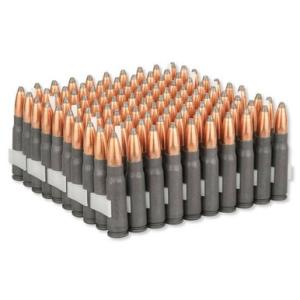 TulAmmo 7.62x39mm Ammunition Steel SP 154 Grains 100 Rounds