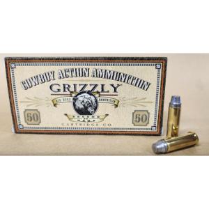Grizzly Cartridge .38 Special Cowboy Action Ammunition 158 Grain SWC 900 fps 50 Rounds