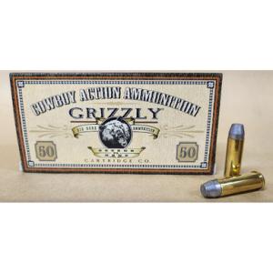 Grizzly Cartridge Cowboy Action .357 Magnum Ammunition 158 Grain RNFP 1000 fps 50 Rounds 