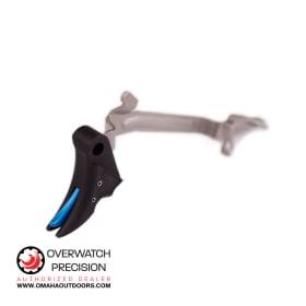 Overwatch Precision Glock 17 / 19 Gen 3 / 4 FALX Trigger, Black / Blue