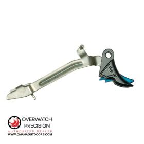 Overwatch Precision Glock 17 / 19 Gen 3 / 4 FALX Trigger, Gray / Blue