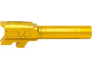 Faxon Firearms Match Series Glock 43 Non-Threaded Barrel, Gold 816341025929