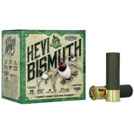 HEVI-Shot HEVI BISMUTH 10 GA 3.5 IN 4 SHOT 1 3/4OZ - 25/BOX 