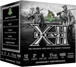 HEVI-Shot HEVI-XII Shotshells 28 ga 3" 1oz 1350 fps #6 25/ct