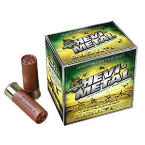 HEVI-Shot Hevi-Metal Waterfowl Ammunition 12 Gauge 3" 1-1/4 oz #2 Hevi-Metal Non-Toxic Shot Box of 25 816383300022