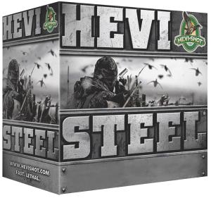 HEVI-Shot Hevi-Steel Waterfowl Ammunition 12 Gauge 2-3/4" 1-1/8 oz #1 Non-Toxic Shot Box of 25 61221
