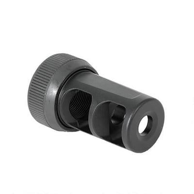 CROSS RIFLE MUZZLE BRAKE - STAINLESS