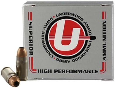 UNDERWOOD 357 SIG 124GR JHP 20RD 10BX/CS