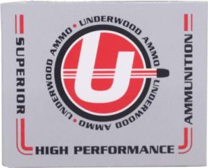 Underwood Ammo .44 Remington Magnum 180 Grain Jacketed Hollow Point Nickel Plated Brass Cased Pistol Ammo 20 Rounds 325